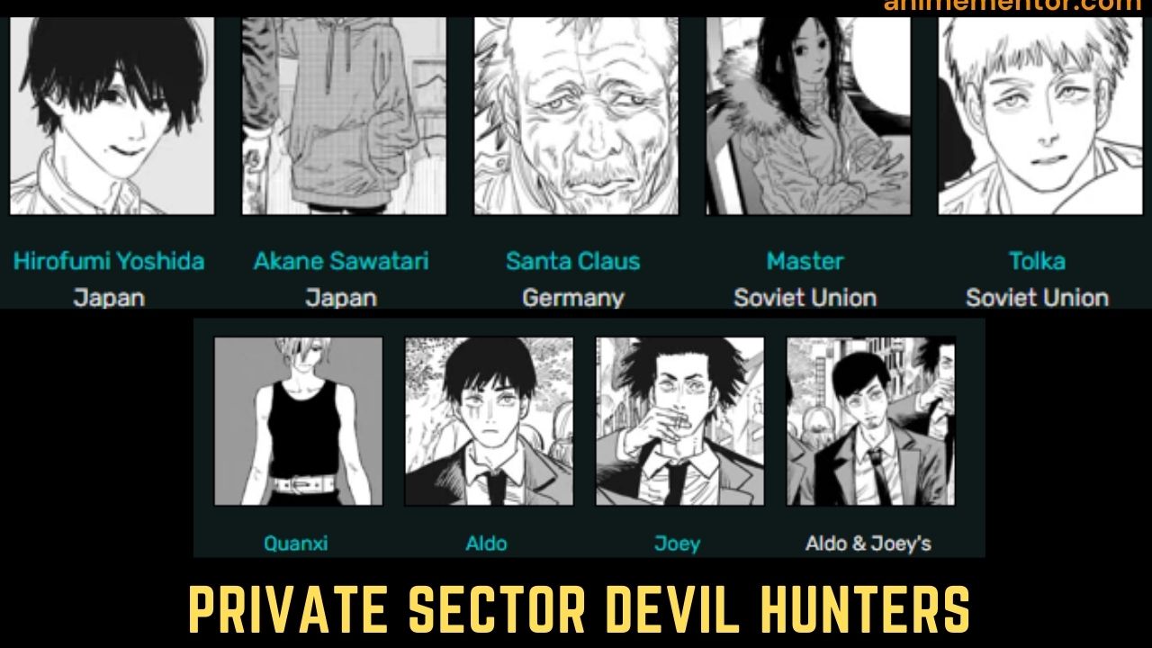 What Are Devil Hunters In Chainsaw Man Anime Mentor