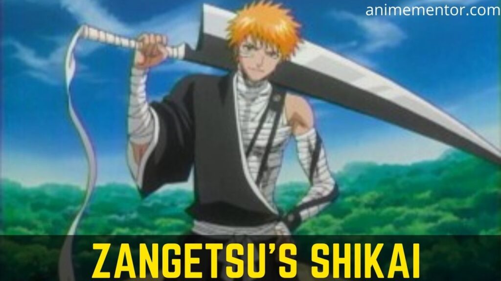 Ichigo ZANGETSUS SHIKAI