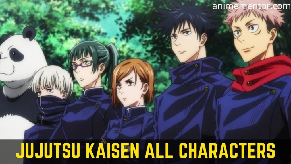 Jujutsu Kaisen tous les personnages