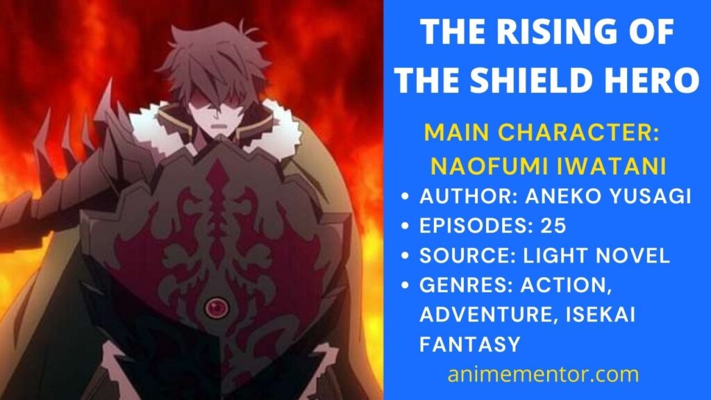 Naofumi Iwatani from The Rising Of The Shield Hero