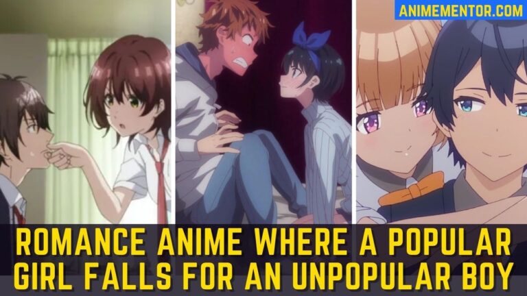 Romantischer Anime, in dem sich ein beliebtes Mädchen in einen unbeliebten Jungen verliebt