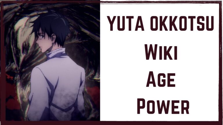 Who is Yuta? Yuta Okkotsu Wiki