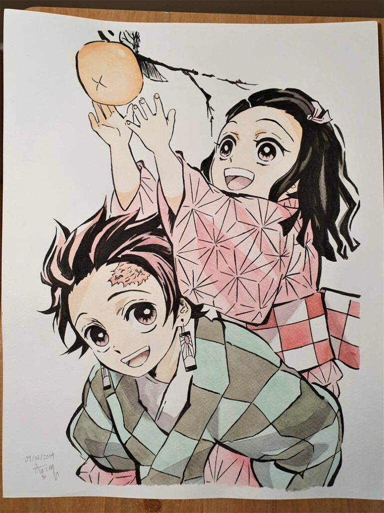 nezuko and tanjiro