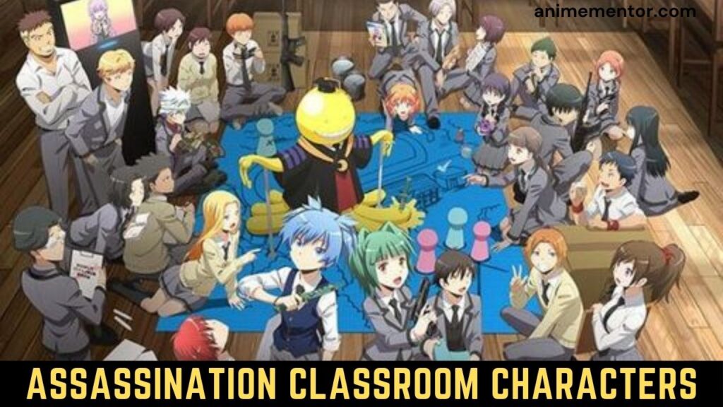 Charaktere im Klassenzimmer für Attentate
