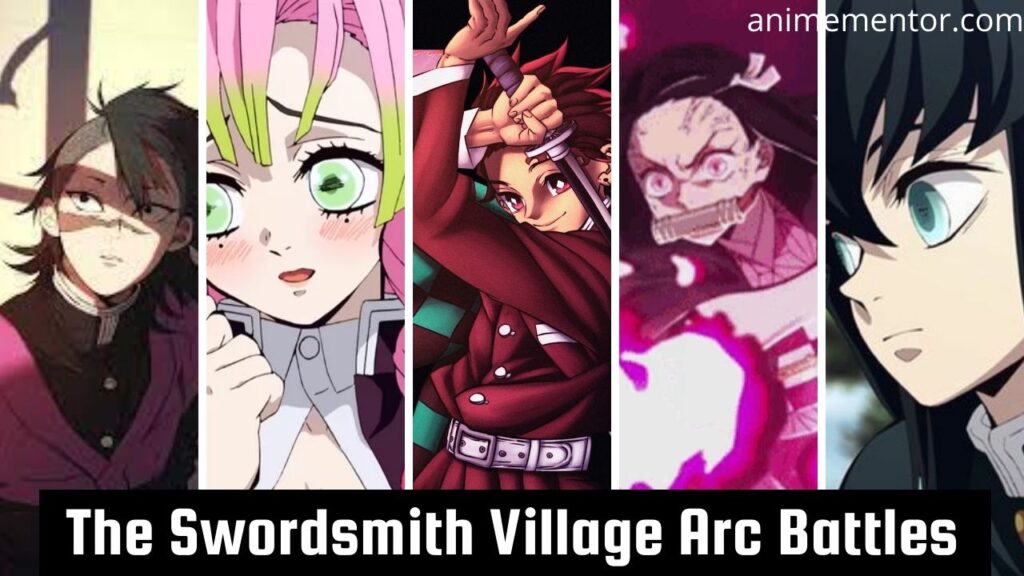 The Swordsmith Village Arc Battles