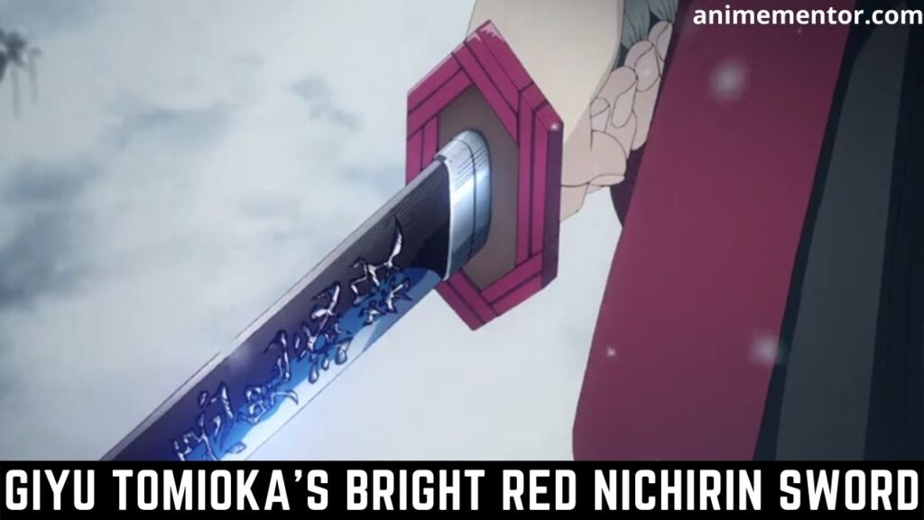 Bright Red Nichirin Sword