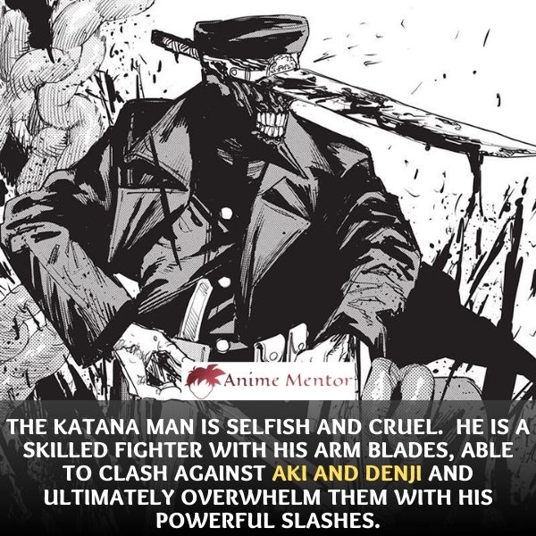 Top 20 Strongest Chainsaw Man Characters according to Manga 7 Katana man
