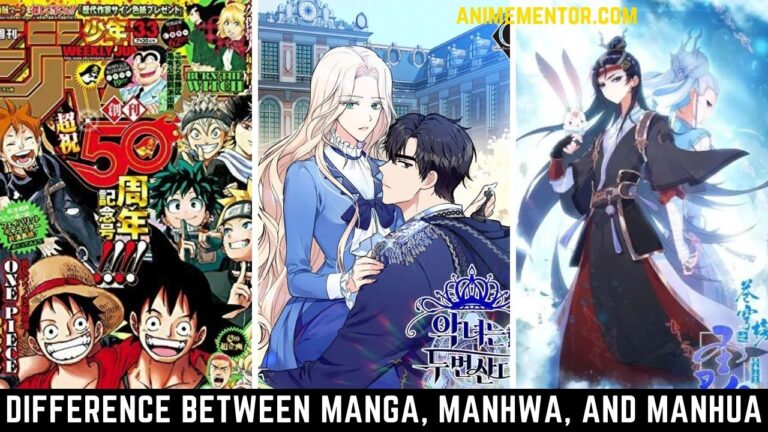 WHAT IS THE DIFFERENCE BETWEEN MANGA, MANHWA, and MANHUA?
