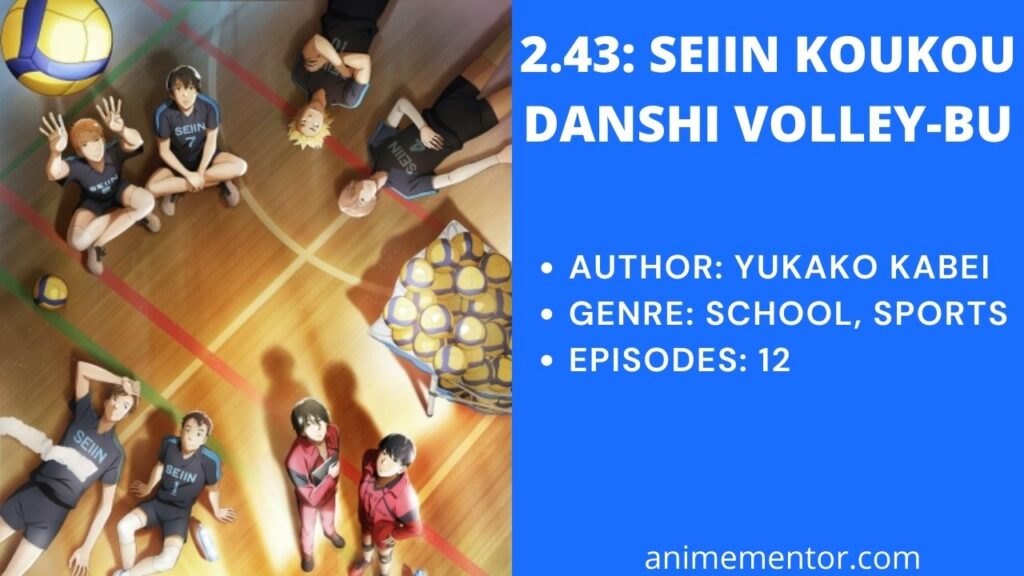 2.43 Seiin Koukou Danshi Volley-bu 