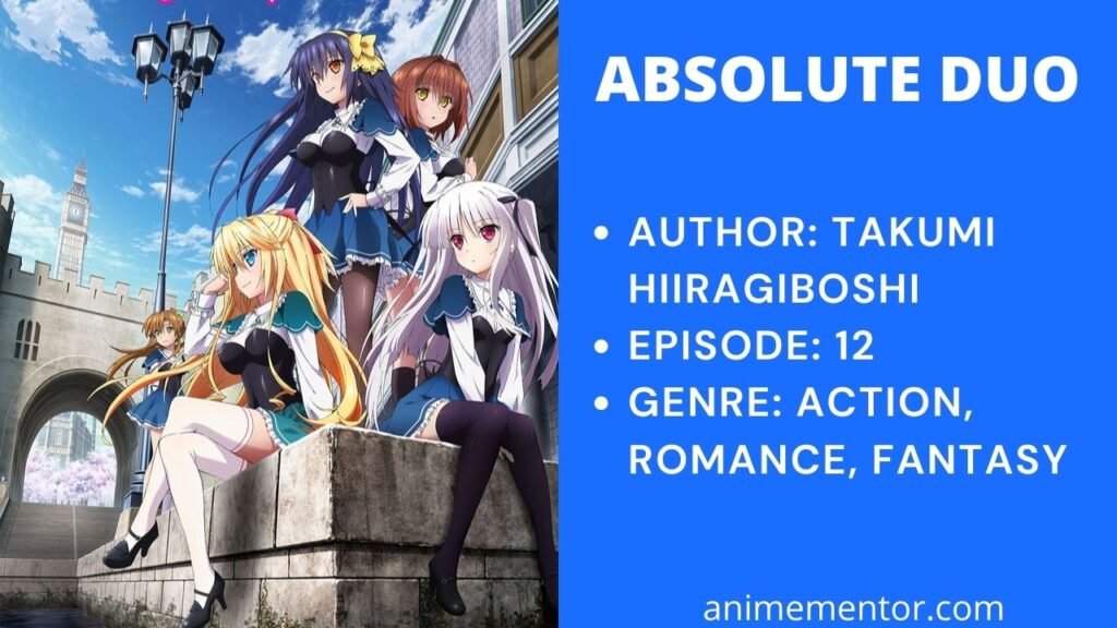 Author: Takumi Hiiragiboshi Episode: 12 Genre: Action, Romance, Fantasy