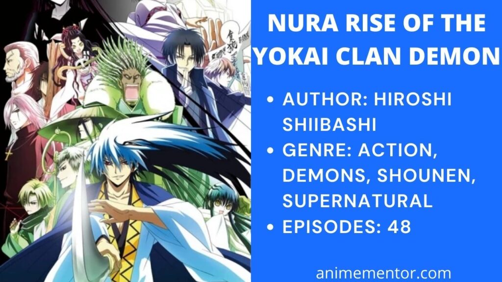 Nura Rise du démon du clan Yokai