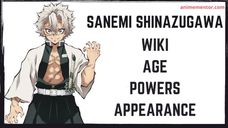 Sanemi Shinazugawa Wiki, Appearance, Age, Abilities, and More