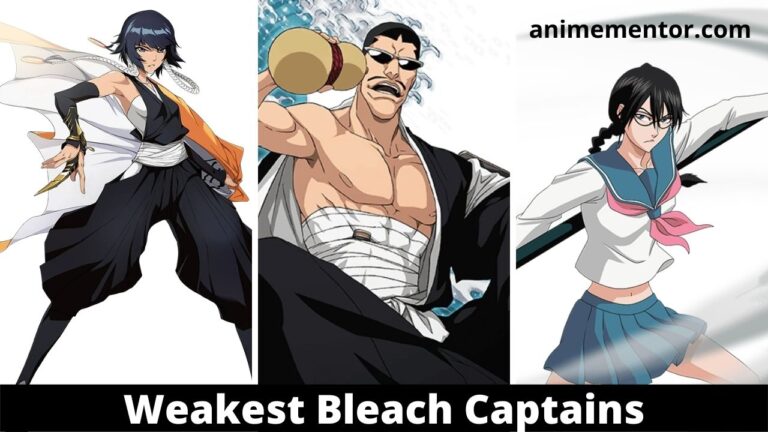 Top 5 Weakest Captains in Bleach