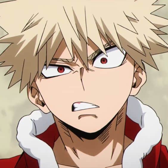 Katsuki Bakugo attitude