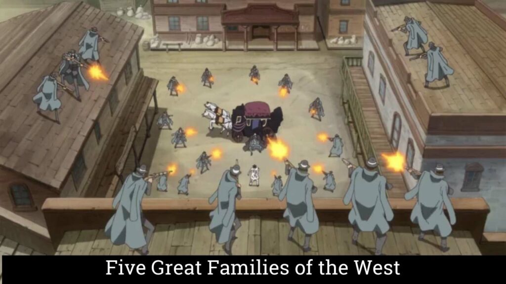 Fünf große Familien des Westens