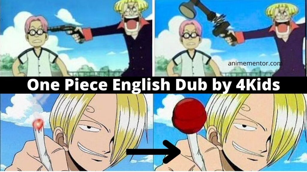 One Piece Englische Synchronisation von 4Kids