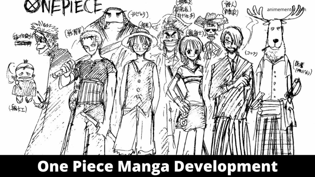 One Piece Manga-Entwicklung