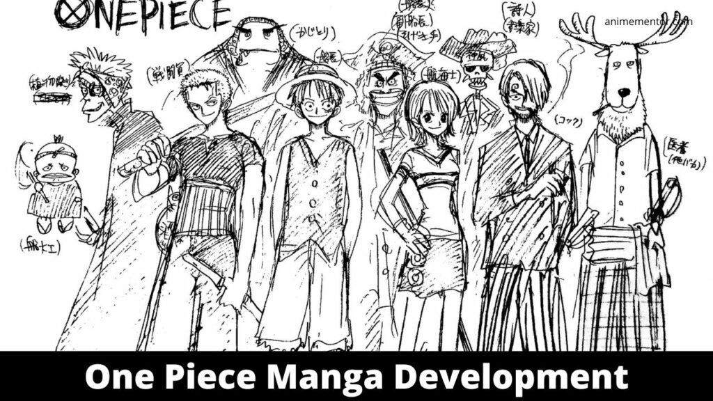 ワンピース Manga Development