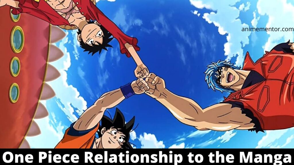 Relationship to the Manga