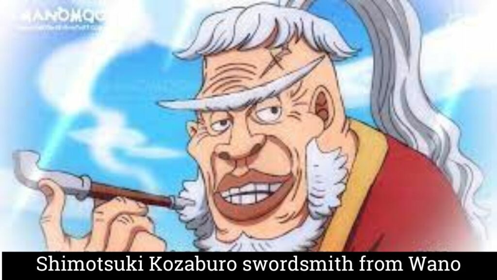 Shimotsuki Kozaburo swordsmith from Wano country