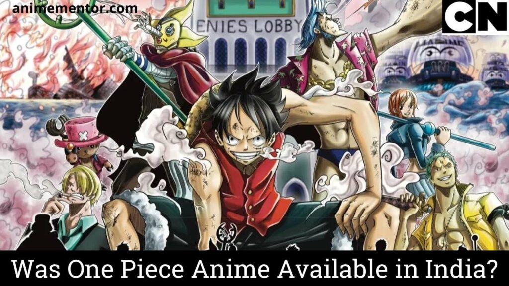 War One Piece Anime in Indien erhältlich