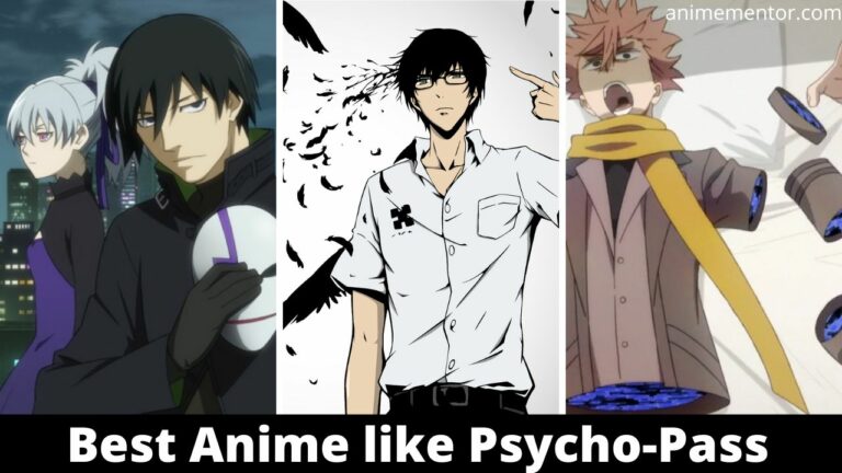Mejor anime como Psycho-Pass
