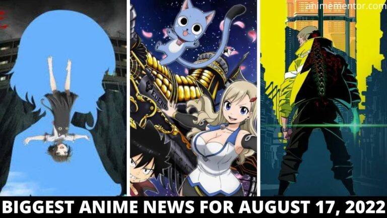 Las mejores noticias de anime para el 17 de agosto de 2022