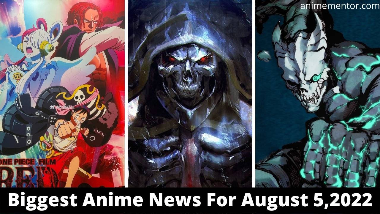 Les plus grandes nouvelles d'anime pour le 5 août