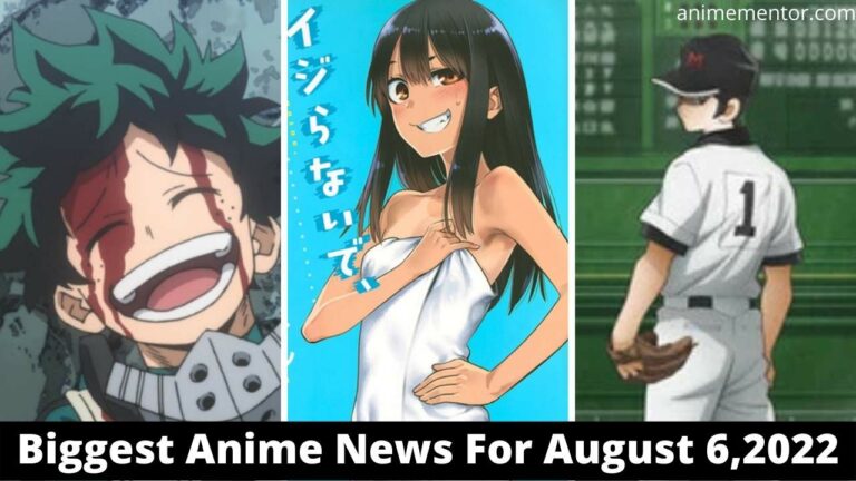 Las mejores noticias de anime para el 6 de agosto