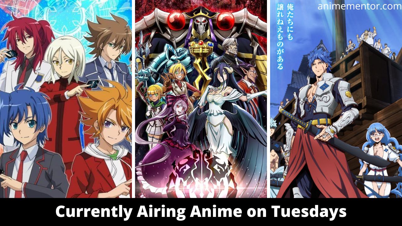 Currently Airing Fall Anime Timetable 2022 Fall Anime 2022 Chart