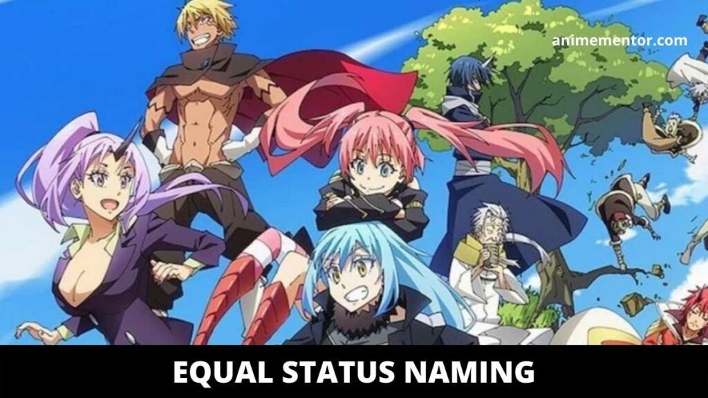 Equal Status Naming