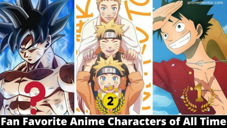Personajes de anime favoritos de los fanáticos de todos los tiempos