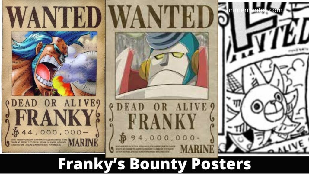 Franky’s Bounty Posters