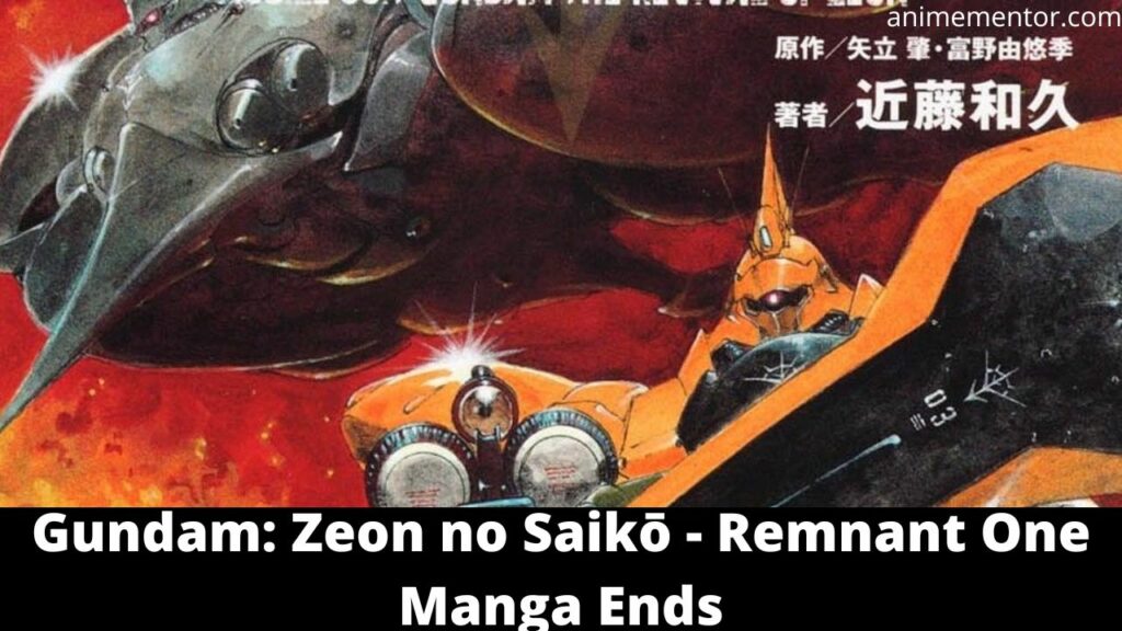 Gundam Zeon no Saikō - Remnant One Manga Ends