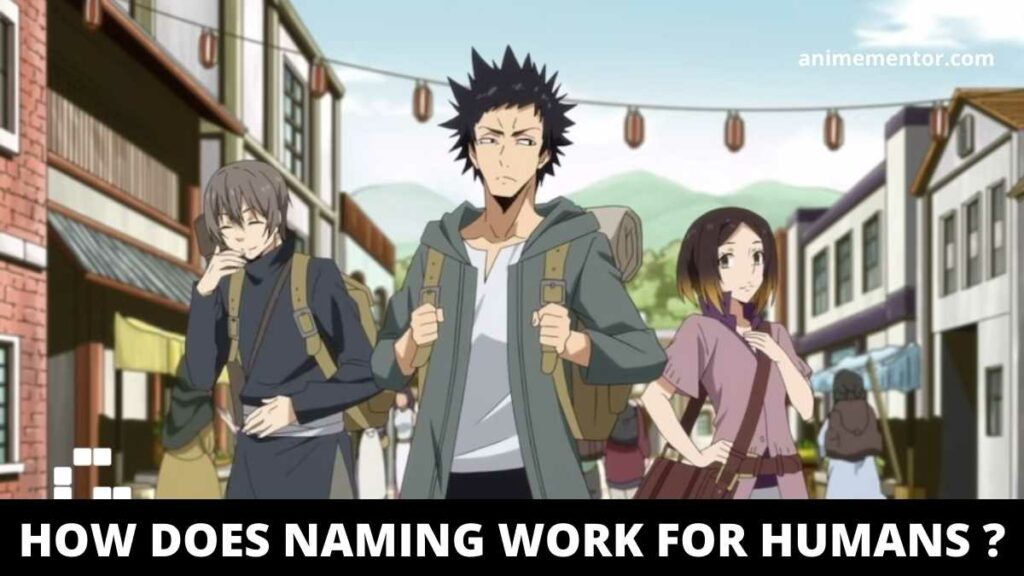 How does Naming work for Humans in Tensura