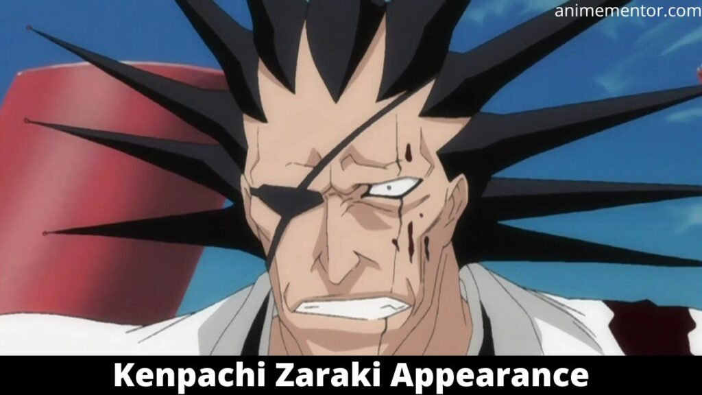 Kenpachi Zaraki Appearance