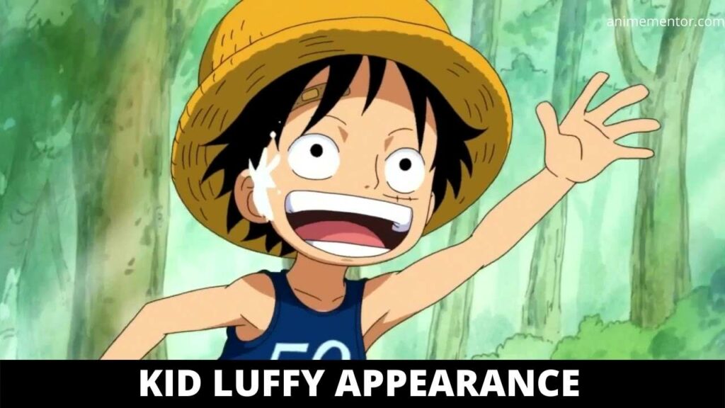 Kid Luffy Appearance