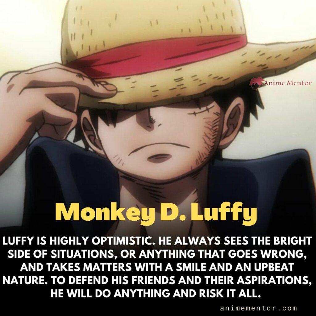 Monkey D. Luffy Charecter