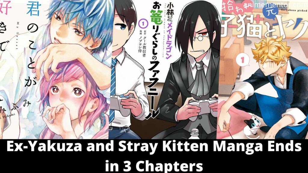  NEWS Ex-Yakuza and Stray Kitten Manga Ends in 3 Chapters