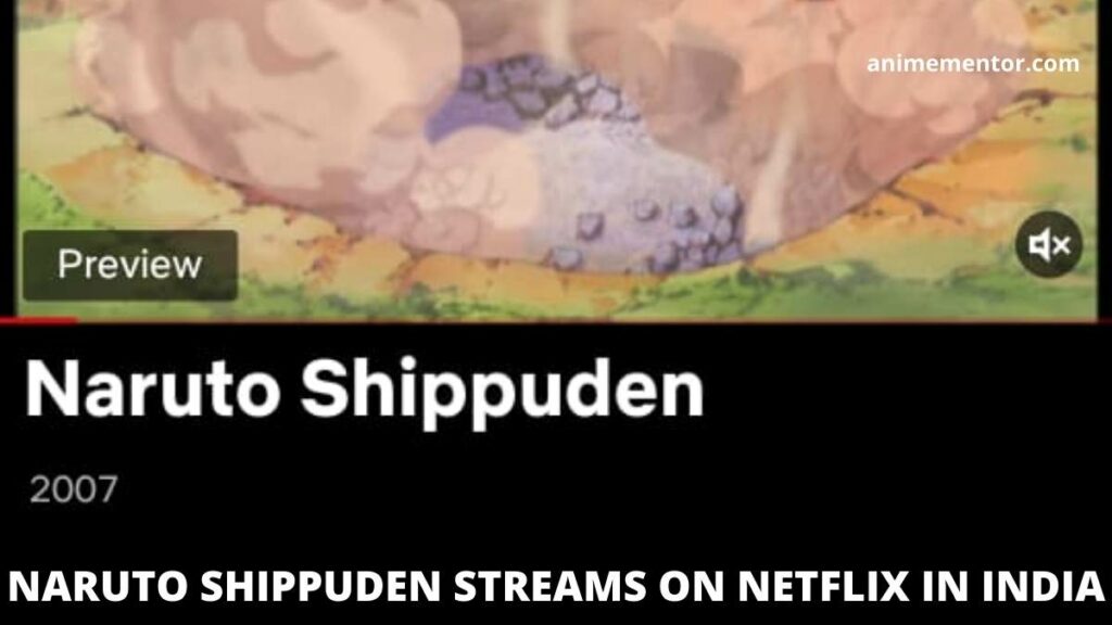 Naruto Shippuden Streams on Netflix in India