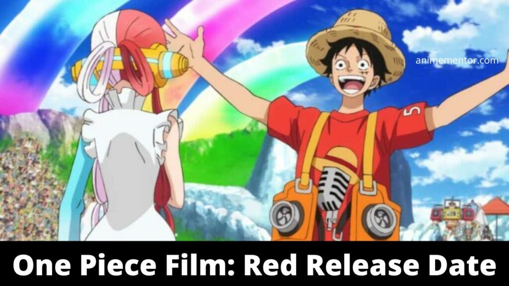 One Piece Erscheinungsdatum von Film Red