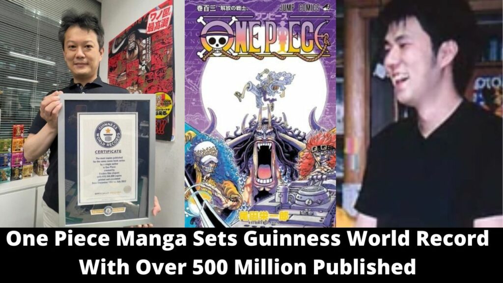 ワンピース Manga Sets Guinness World Record With Over 500 Million Published