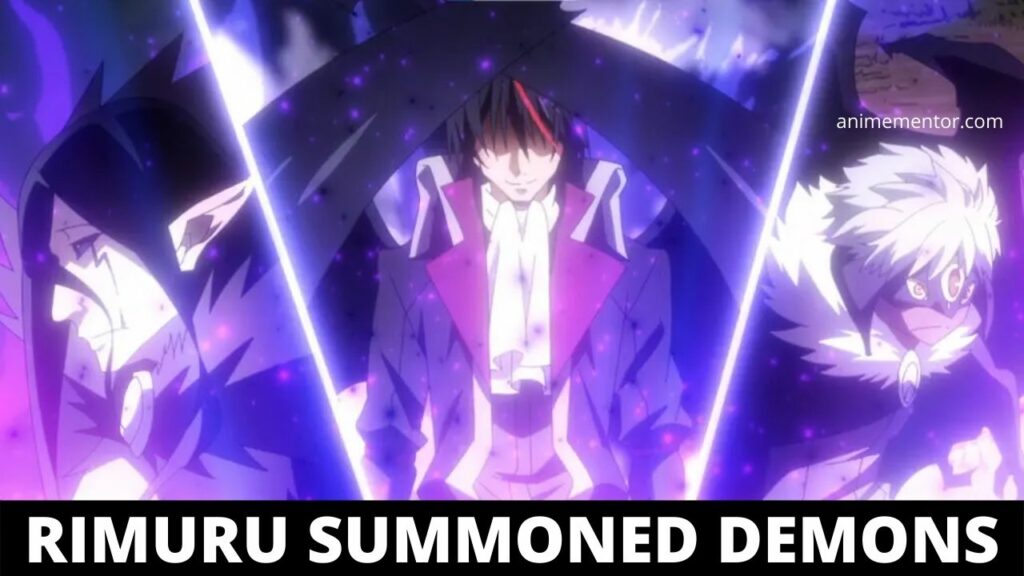 Rimuru Summoned Demons