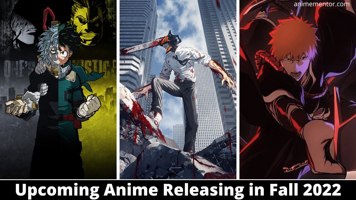 Upcoming Anime Releasing in Fall 2022