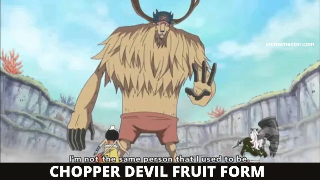 Forme de fruit du diable Chopper