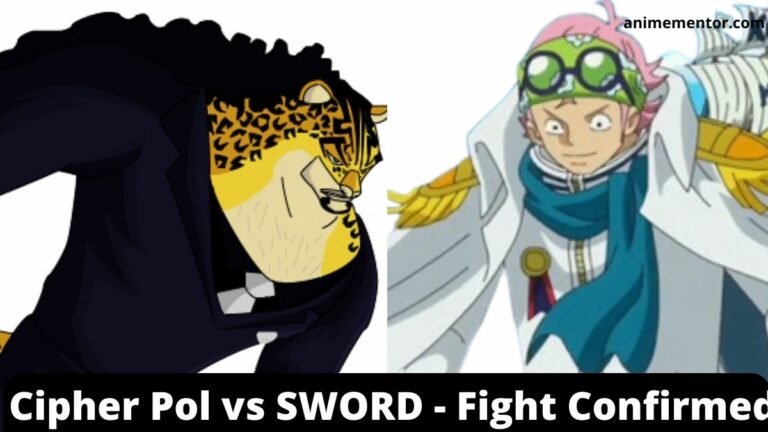 Cipher Pol and SWORD – World Government vs Marine Fight Confirmed!