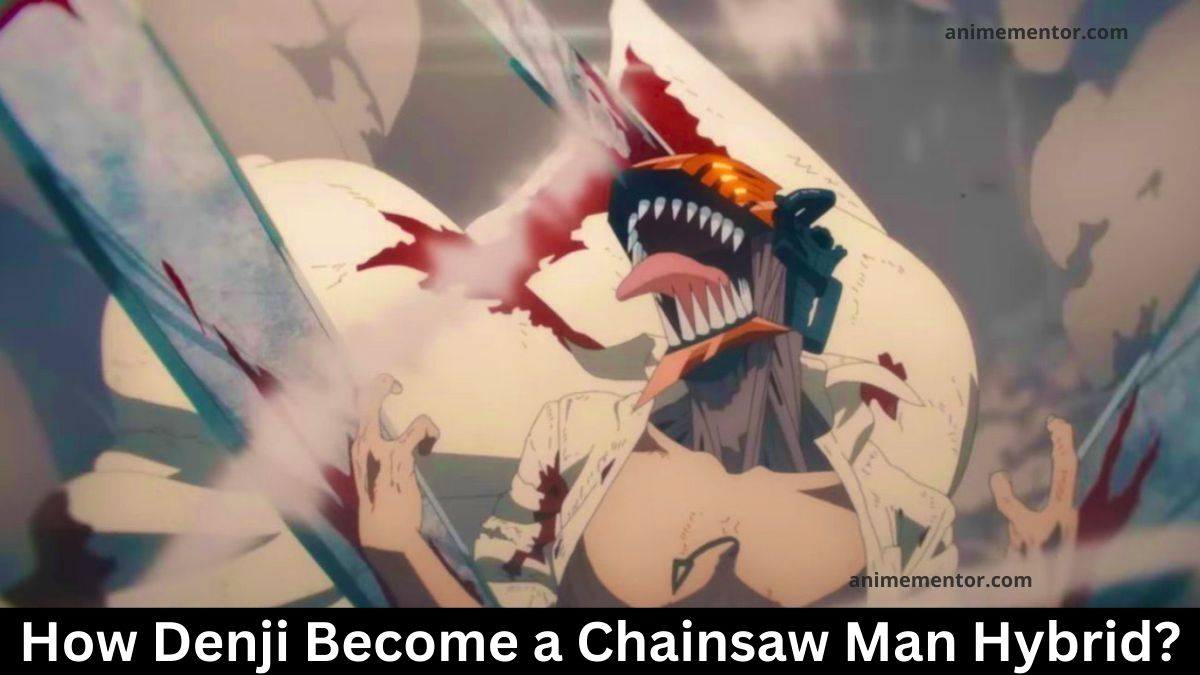How Denji Become a Chainsaw Man Hybrid?