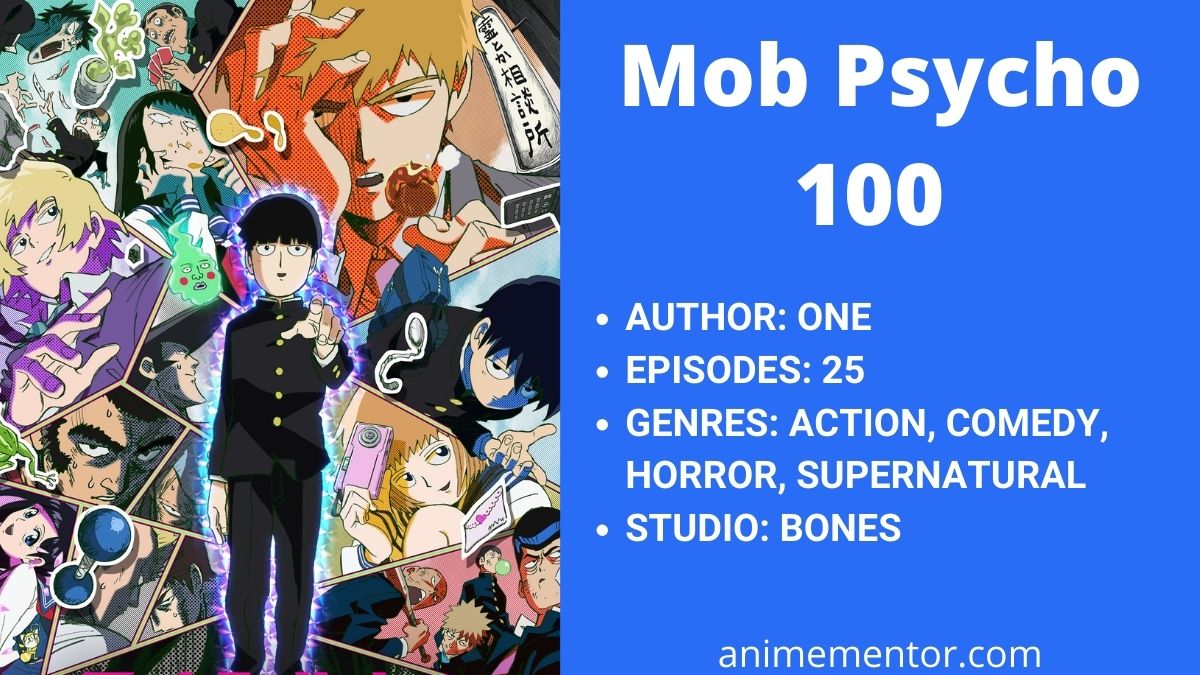 RESUMEN ANIME RÁPIDO, Mob Psycho 100 y su BIZARRA temporada 1