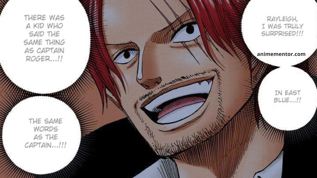 Shanks conversation with Rayleigh about Luffy's dream