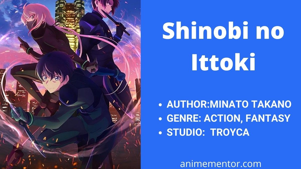 Shinobi no Ittoki Anime's New Teaser Reveals Cast, Staff & October Debut -  QooApp News